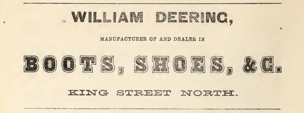 Cobourg 1865-1866 Directory