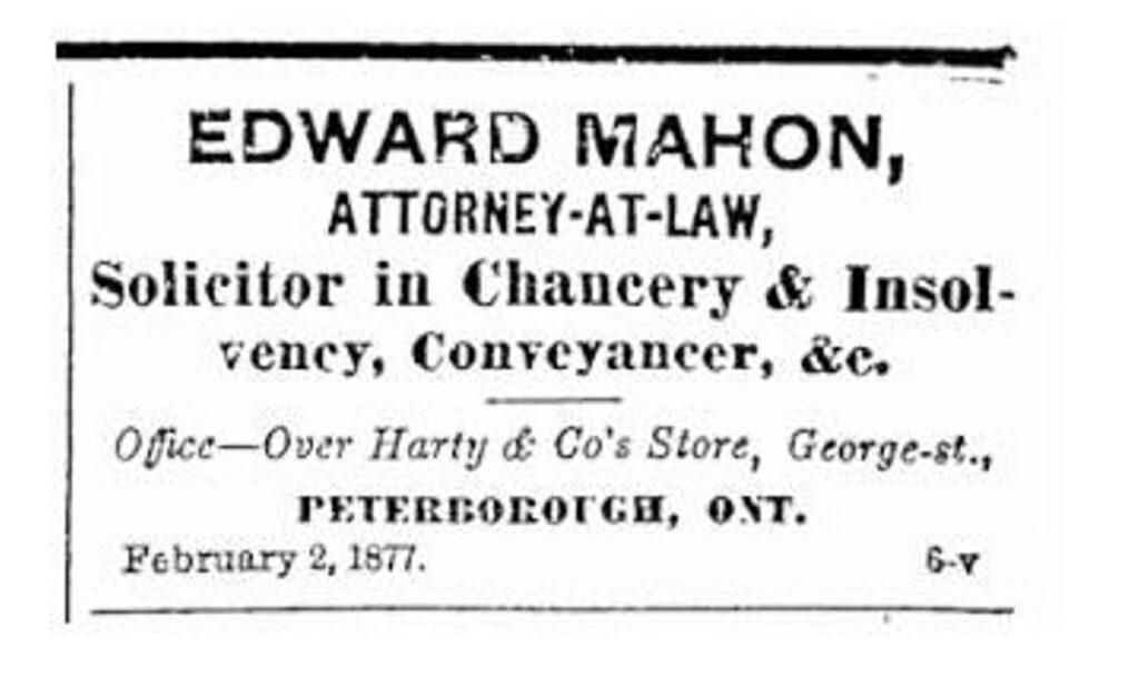 Edward Mahon Barrister at Law