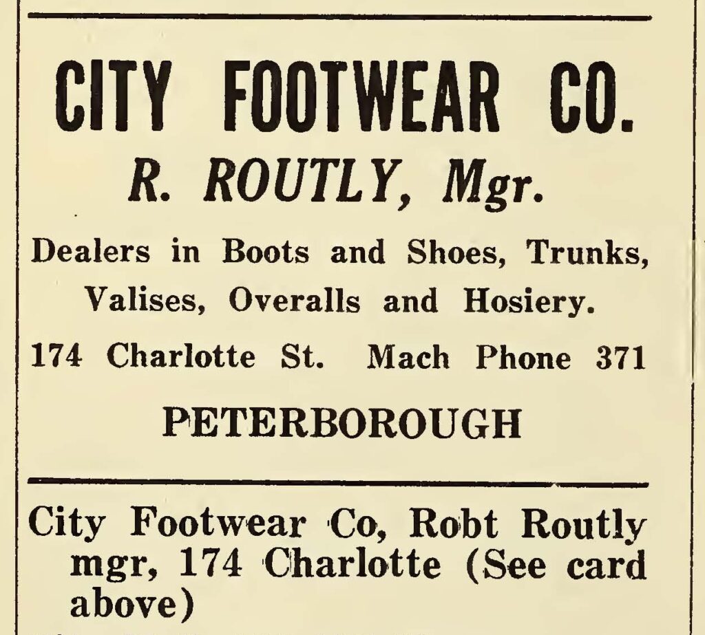 City Footwear Company Ad