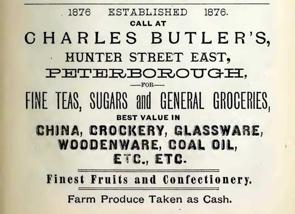 Butler's Dry Goods Shop