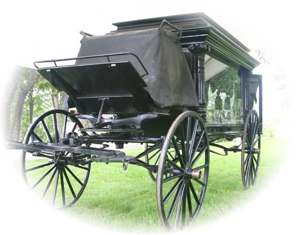 Circa 1900 Funeral Hearse