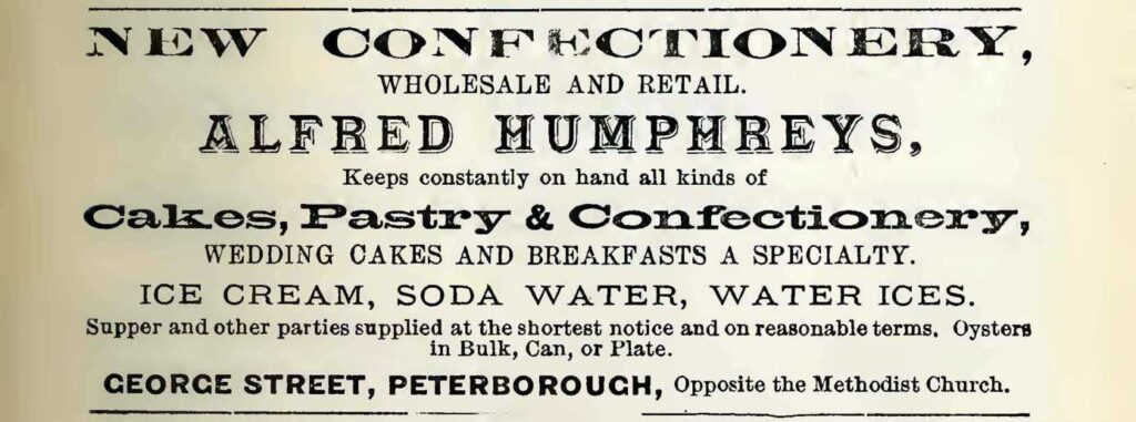 Humphreys Confectionery Shop Peterborough
