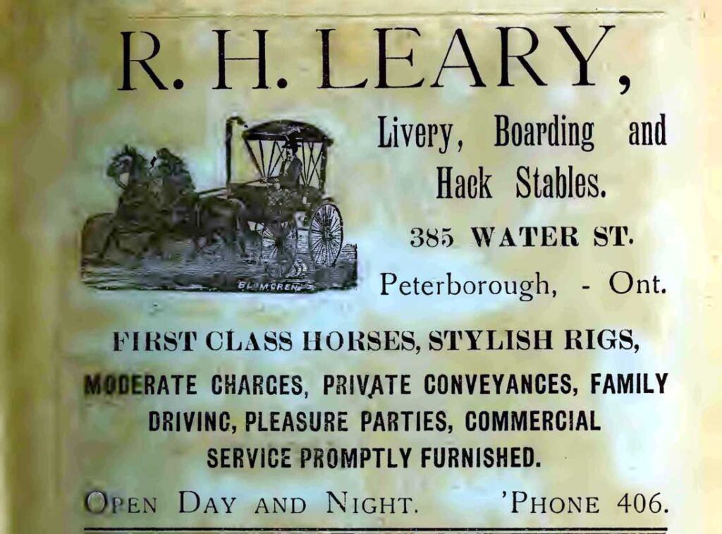 Leary Livery Stable 1897