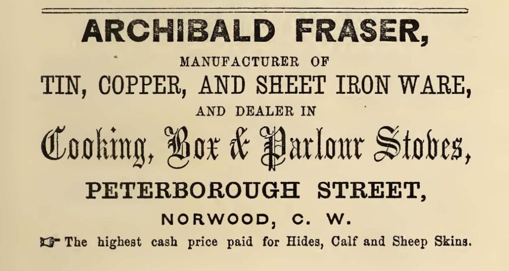 Fraser Norwood Tin Copper Ware