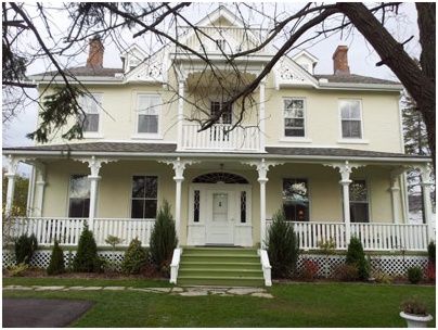 The Calcutt home in Cobourg