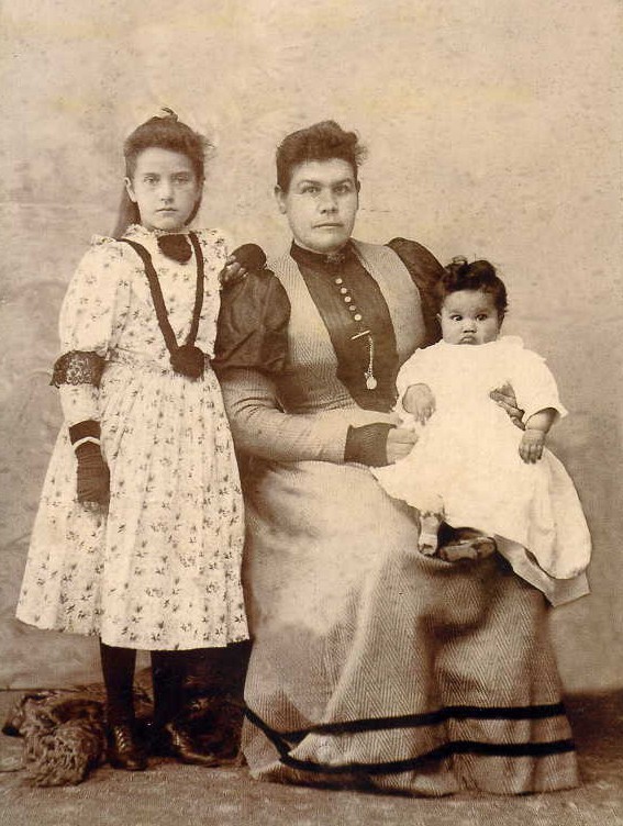 Martha Douglas and children