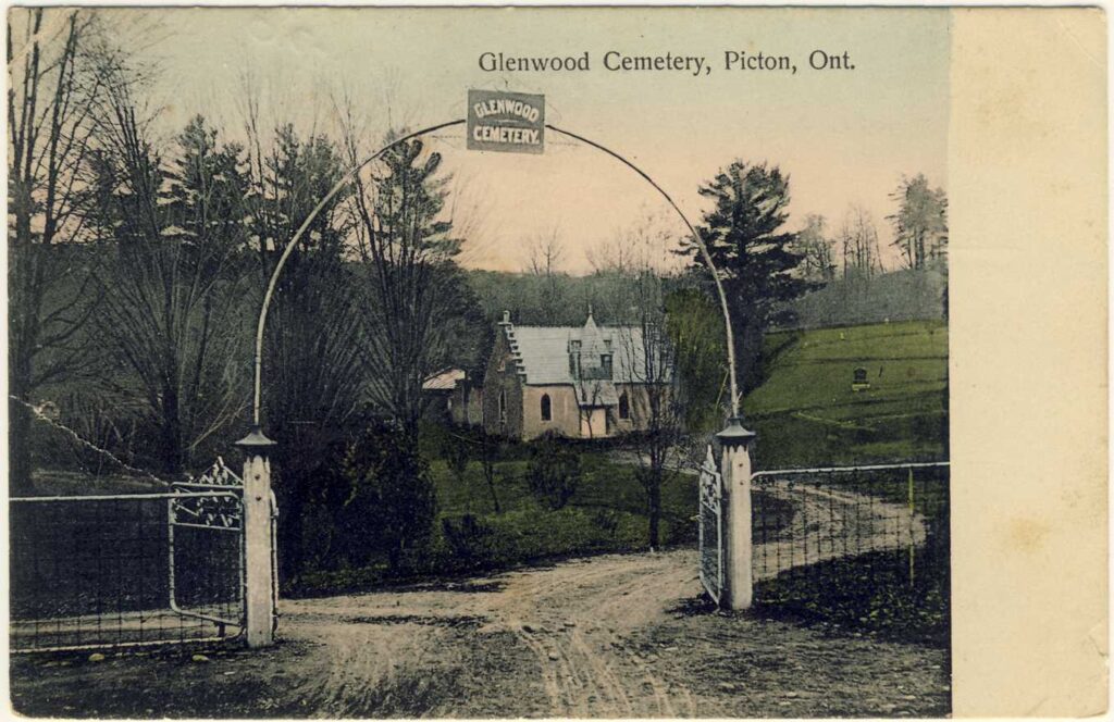 Post Card of Glenwood Cemetery
