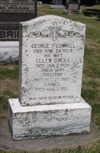 George O'Connell Headstone