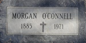 Morgan O'Connell Headstone