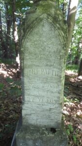John Pattie Headstone
