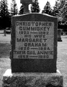 Christopher Cummiskey headstone