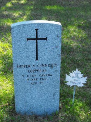 Andrew Cummiskey Headstone