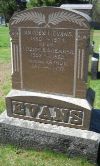 Evans, Andrew -headstone-w